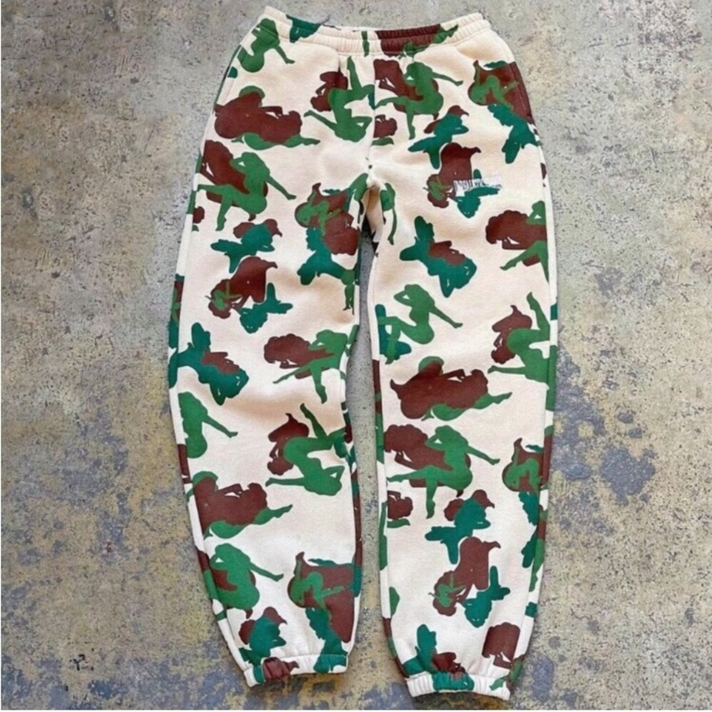 RARE camo made out of girls tracksuit sweatpants